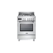 De'Longhi PRO66MALPZ Cucina Libera Installazione Piano Gas 4 Fuochi Forno Elettrico 74 L 11 Funzioni Classe A (85.7x60x60 cm) colore Antracite