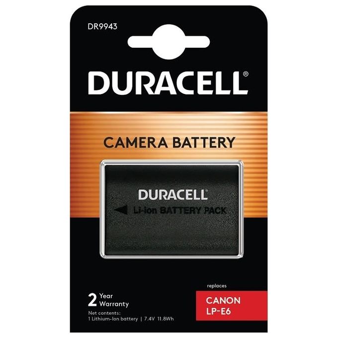Duracell Batteria Dr9943 Compatibile Canon Lp-e6