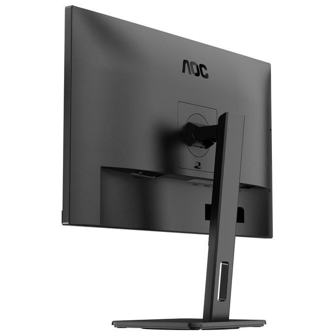 AOC U27E3UF Monitor PC 27'' IPS 4K UHD 3840x2160 60 Hz Adaptive Sync Altoparlanti Hub USB 3.2 Regolazione Altezza colore Nero