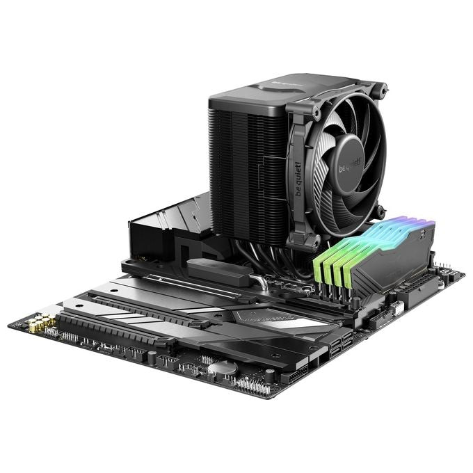 Be quiet! BK035 DARK ROCK 5 Raffreddatore d'aria per Processore 12 cm 210 W TDP 6 Heat Pipes Cuscinetto FDB colore Nero