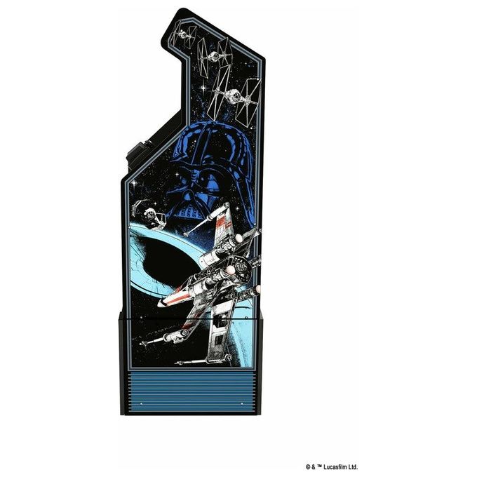 Arcade1Up STW-A-301613 Cabinato Arcade Star Wars 3 Giochi Schermo LCD 17'' 154 cm colore Multicolore