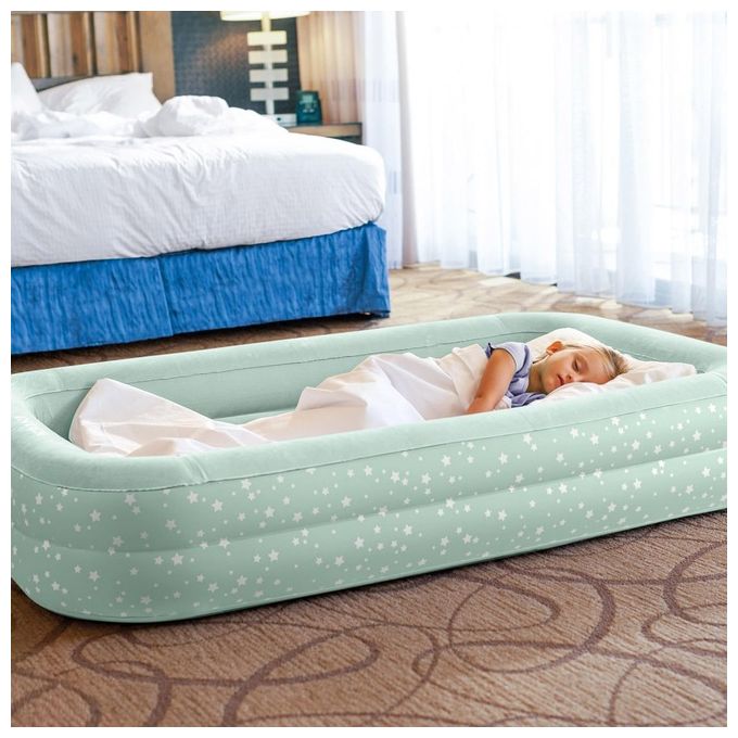 Intex Materasso baby casa e Viaggio cm 107x168x25 con Pompa Manuale