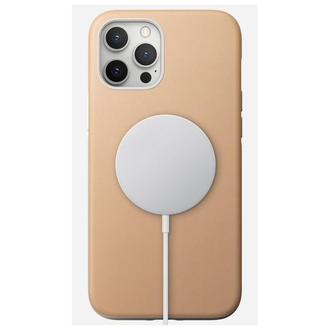 Nomad Modern Case Magsafe Natural Leather per iPhone 12 Pro Max
