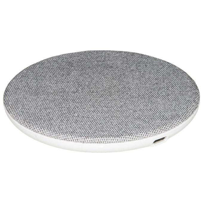 Link LKPC05 Caricabatteria Wireless per Smartphone Ricarica Rapida 10W standard Qi FOD colore Grigio