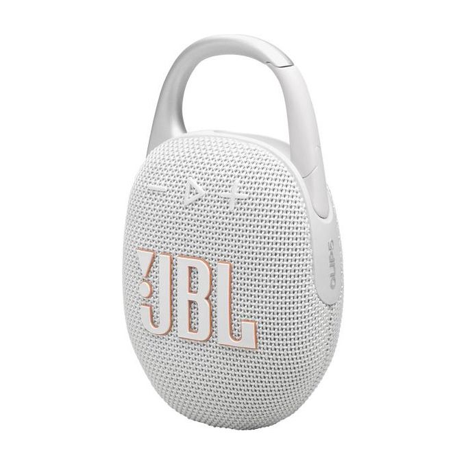 JBL JBLCLIP5WHTAM Clip 5 Altoparlante Bluetooth Portatile Moschettone Integrato IP67 12 ore colore Grigio
