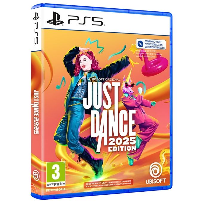 Ubisoft Just Dance 2025 Edition Videogioco Digital Download Code in a Box PlayStation 5