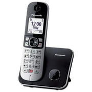 Panasonic KX-TG6851JTB Telefono Cordless DECT Display 1.8'' Vivavoce Blocco Chiamate Rubrica 200 voci colore Nero
