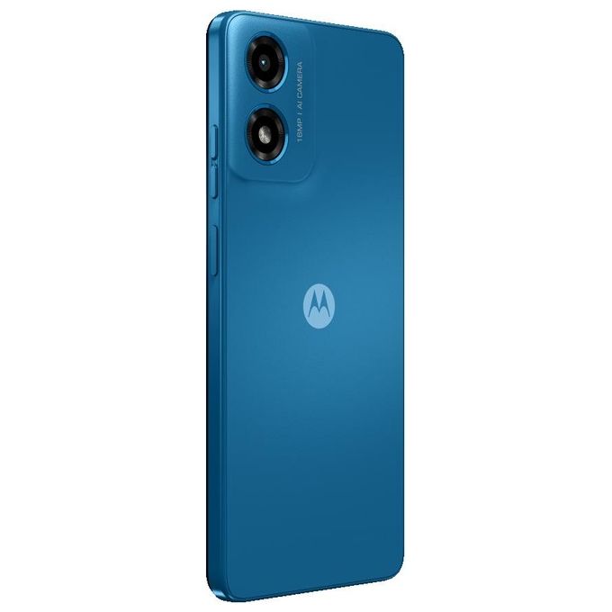 Motorola PB130057IT Moto G04 Smartphone 6.56'' 4GB 128GB Dual SIM 4G Android 14 5000 mAh colore Blu Satinato