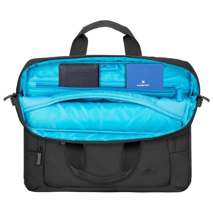 Rivacase 7521 Borsa per Laptop Alpendorf ECO Top-Loading per Schermi fino a 14'' colore Nero