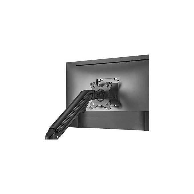 Hamlet HM-SPMADA102 Supporto per Monitor da Scrivania Ergonomico Snodato su 3 Assi fino a 32'' 9 Kg con Gestione Cavi Nero