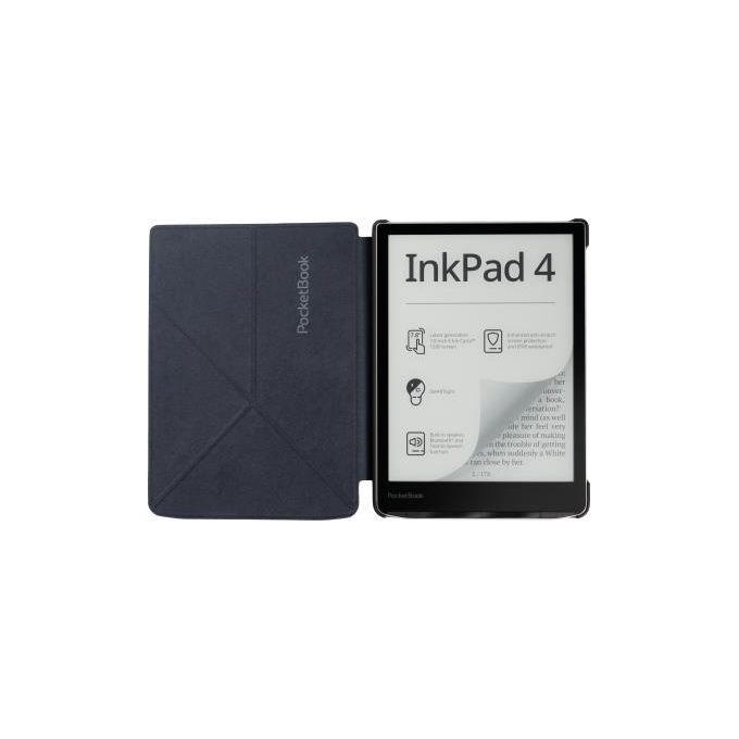 PocketBook H-SO-743-K-WW Origami Custodia Cover InkPad 4 InkPad Color 2 InkPad Color 3 7.8'' Sleep Wake colore Nero