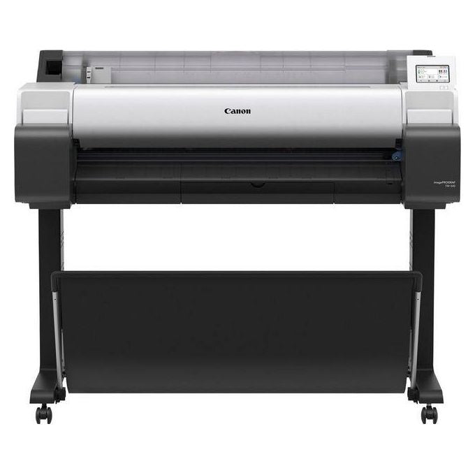 Canon 6248C003 imagePROGRAF TM-340 Stampante grandi formati Bubblejet A colori Risoluzione 2400 x 1200 DPI Wi-Fi Ethernet Touchscreen 4.3 pollici colore Nero