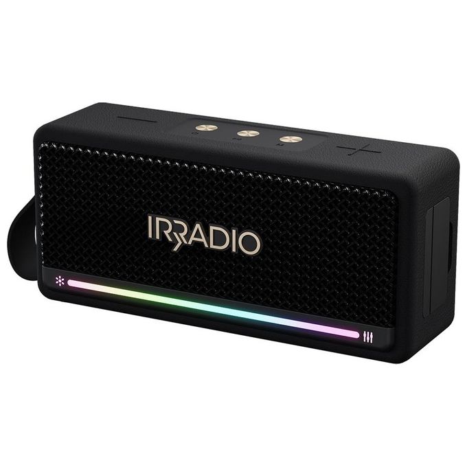 IRRADIO 179BBC55-F76A-4B5C-9D49-A81274A20BEE IR-M5 Classic Altoparlante Portatile 20W Bluetooth 5.4 IPX7 TWS LED RGB colore Nero