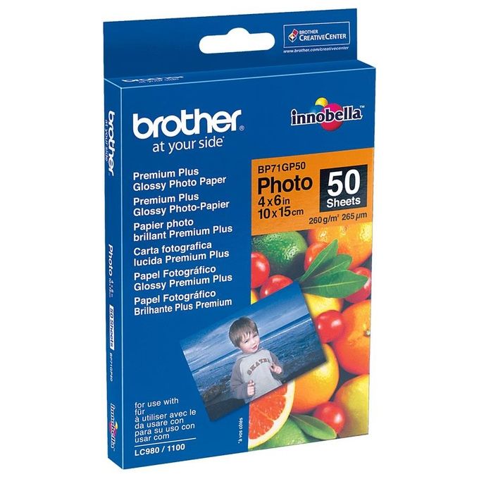 Brother Carta Lucida 10 x 15 cm