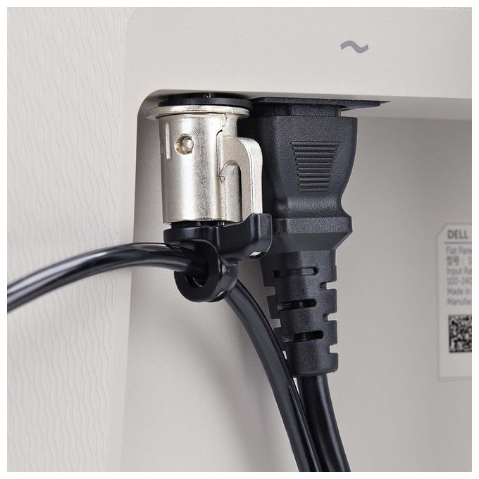StarTech.com 3M4-DESK-LOCKING-KIT Kit di Sicurezza per Laptop e Periferiche Cavo in Acciaio 3m Serratura a Combinazione 4 Cifre Testine Semipermanenti e Rimovibili colore Nero Argento