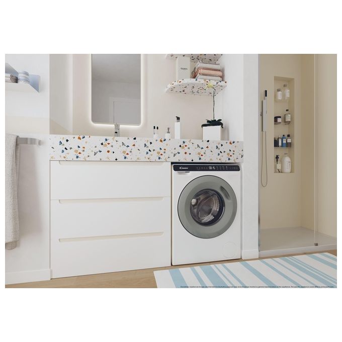 Candy CW50BP12307GS Lavatrice caricamento frontale Slim 5 Kg 1200 giri Classe A