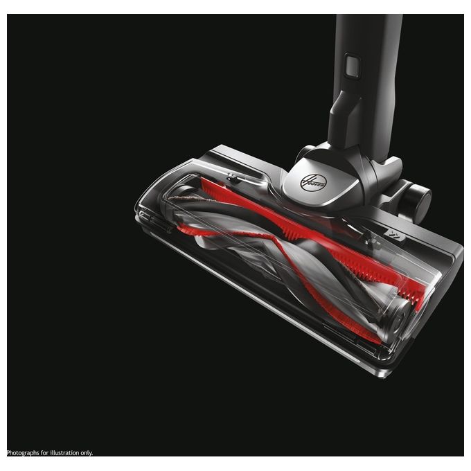 Hoover HF522STH 011 H-Free 500 Aspirapolvere Scopa Senza Sacchetto Ciclonica 0,45 L 45 min autonomia colore Grigio Titanio