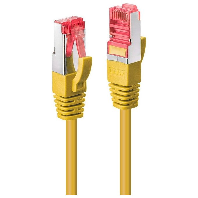 Lindy Cavo di Rete S-FTP Cat.6 Giallo 1mt
