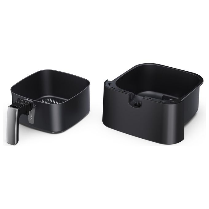 Sharp AF-GS552AE-B Friggitrice ad aria 5,5 L 1650 W 8 programmi Touch Control colore Nero