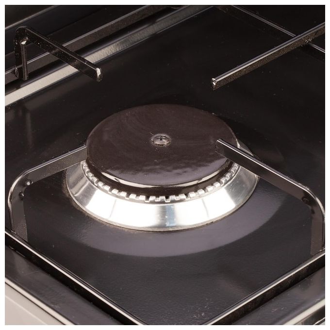 Ardes AR1FG02 Odino 2 Fornello a gas GPL 2 fuochi 2200 W griglia removibile coperchio trasporto colore Nero