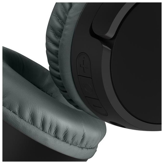 Belkin AUD002BTBKV3 SoundForm Mini Auricolare A Padiglione Wireless con Bluetooth 5.3 Limitatore Volume 85 dB USB-C 3.5mm colore Blu