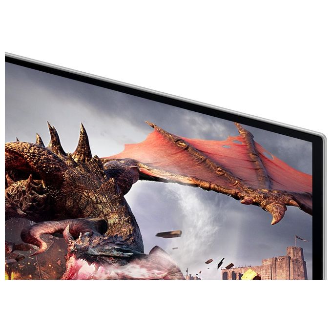 Samsung LS32DG800SUXEN Odyssey OLED G8 Monitor Gaming 32'' 4K UHD 240Hz 0.03ms FreeSync Premium Pro HDR10+ colore Argento