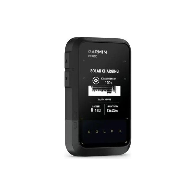 Garmin 010-02782-00 eTrex Solar Navigatore GPS Portatile con Alimentazione Solare e GPS Multibanda colore Nero Grigio