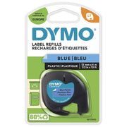 Dymo Nastro Letratag 12mmx4m Blu