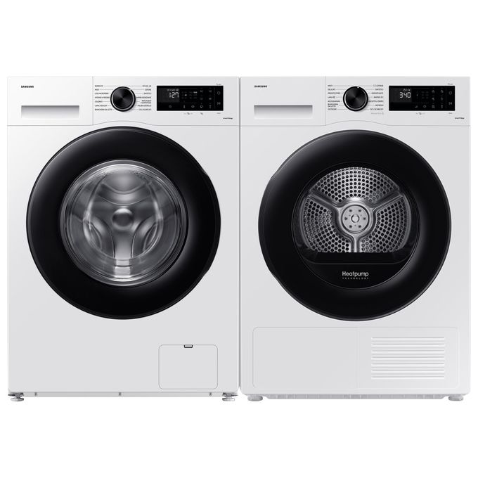 Samsung WW90CGC04DAEET Lavatrice 9 Kg Classe A Profondita' 55 cm Centrifuga 1400 giri Inverter Vapore Crystal Clean