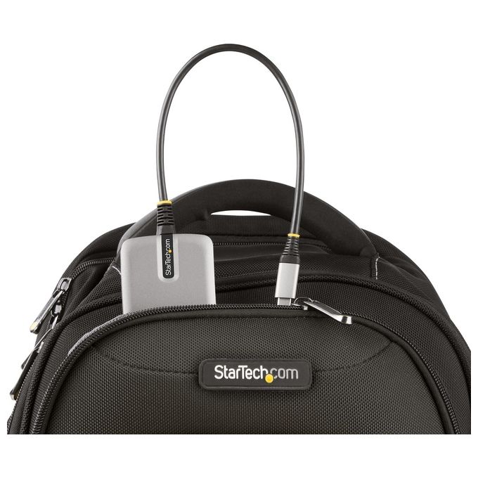 StarTech.com HB31C3A1CDPPD3 Hub USB-C 4 porte 3x USB-A 1x USB-C DP Alt Mode 4K 60Hz 100W PD USB 3.2 10Gbps colore Argento