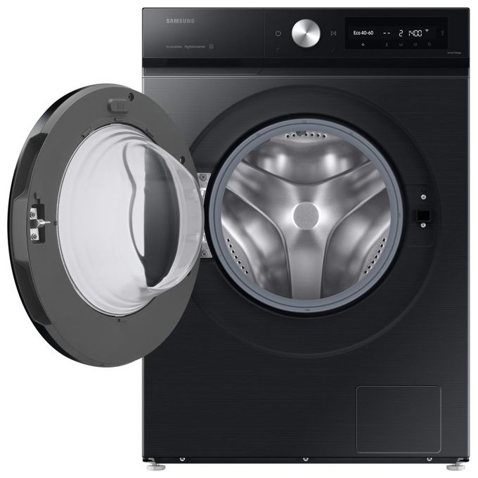 Samsung BESPOKE AI WW90DB7U94GBU3 Lavatrice caricamento frontale Ecodosatore 9Kg 1400 giri Classe A Colore nero