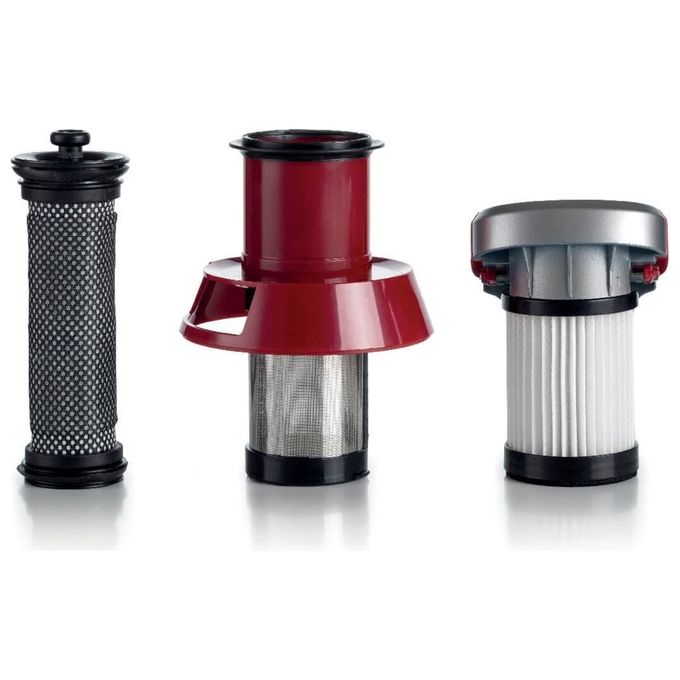 Ariete 2757 Scopa Elettrica Cordless 2 in 1 Ciclonica Senza Sacchetto 1 L 120W autonomia 45 min colore Rosso