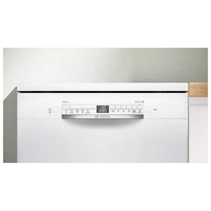 Bosch SMS2HTW06E Serie 2 Lavastoviglie Libera Installazione 13 coperti Classe C 46 dB Home Connect (85x60x60 cm) colore Bianco