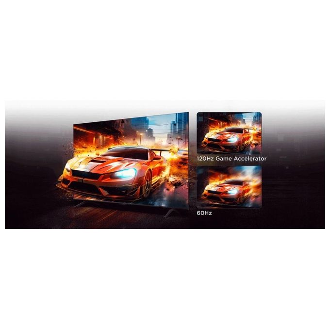 TCL 43P79B Serie P7 Smart TV LED 43'' 4K Ultra HD Google TV Dolby Atmos colore Titanio