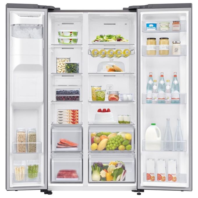 Samsung RS65DG54R3S9EF Frigorifero Americano Side by Side 635 L 178 cm Classe E 37 dB No Frost WiFi Dispenser Acqua Ghiaccio colore Inox