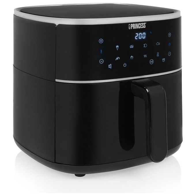 Princess 01.182244.01.001 Friggitrice ad aria 6 L 1500 W 6 programmi display LED touch colore Nero
