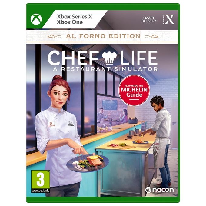 NACON XBXCHEFSLIFESPIT Chef Life - Al Forno Edition Gioco per Xbox One Xbox Series X-S Multilingua colore Nero
