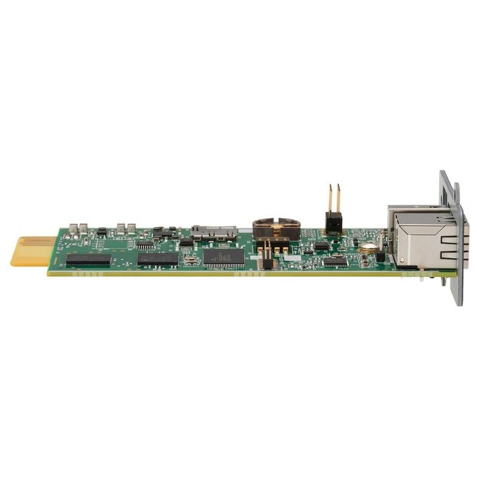 Eaton NETWORK-M3 Scheda di rete e adattatore interno Ethernet 1000 Mbit-s Tecnologia Cablato Interfaccia MiniSlot Gigabit Ethernet colore Nero