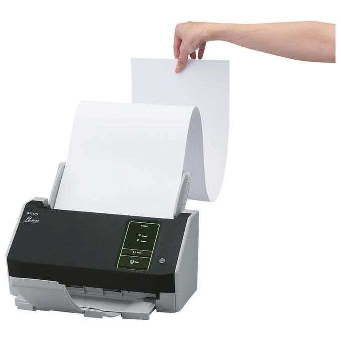 Ricoh 4939761313615 fi-8040 Scanner ADF Duplex 40 ppm 80 ipm Touch Screen 600 x 600 DPI colore Nero Grigio