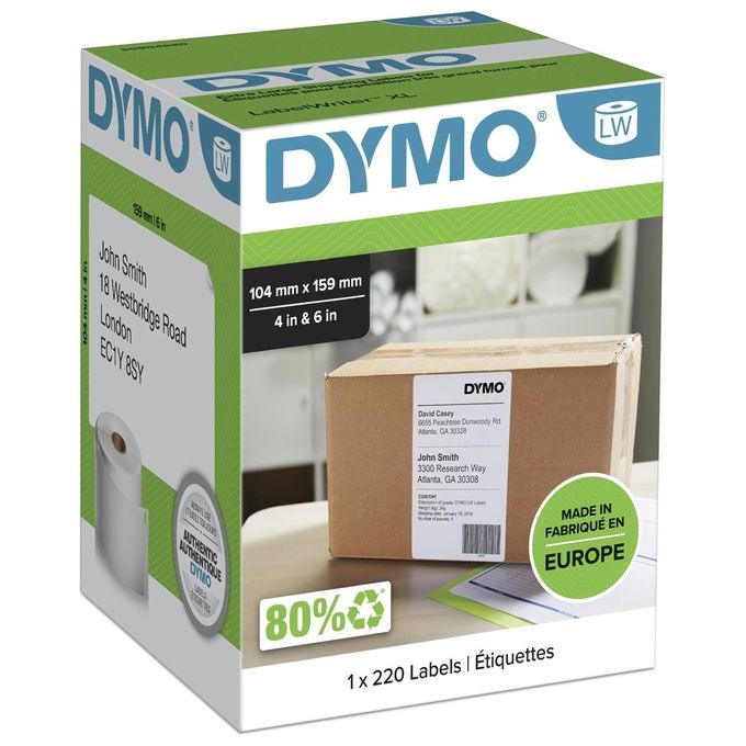 Dymo Cf220 etichette Labelwriter Ship Xl 104x159