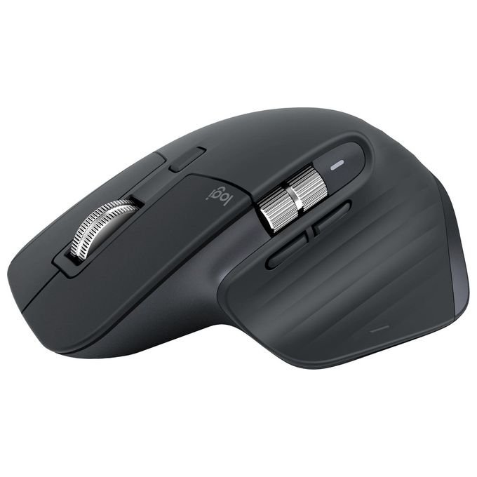 Logitech 910-006559 MX Master 3S Mouse Wireless Ergonomico 8000 DPI Bluetooth USB C Clic Silenziosi colore Grafite