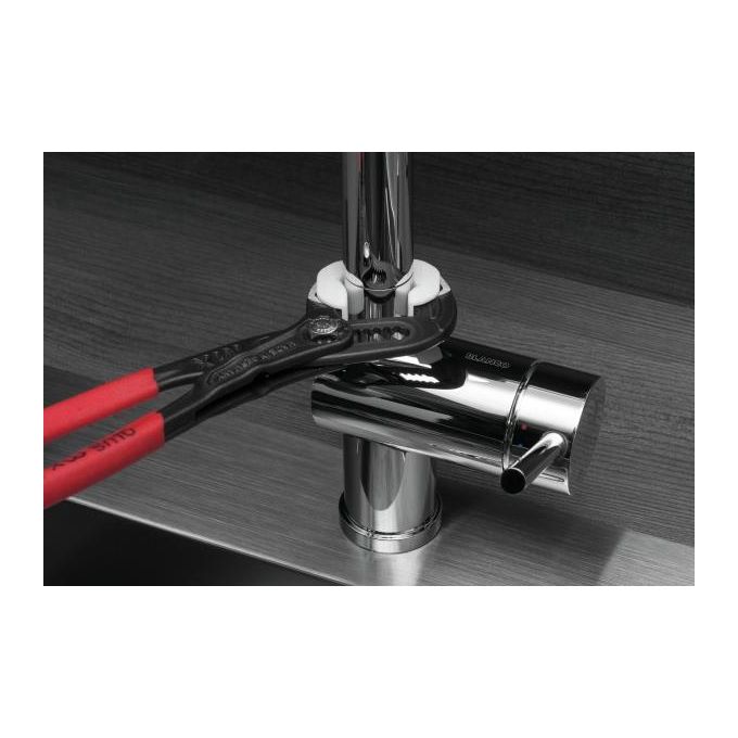 NWS AGH-1660-12-180 Maxi MX Tenaglia regolabile 180 mm con impugnatura ergonomica e regolazione rapida a pulsante colore Nero