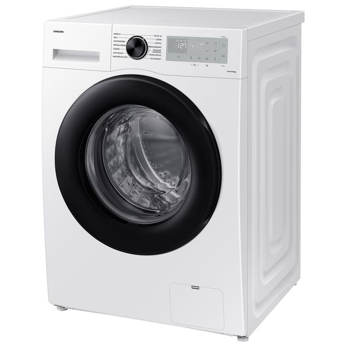 Samsung WW90CGC04DAHET - Lavatrice a carica frontale 9 kg, 1400 rpm, Classe A, Vapore, Wi-Fi, (85x60x55 cm), Bianco