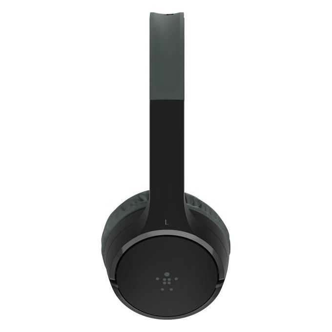 Belkin AUD002BTBKV3 SoundForm Mini Auricolare A Padiglione Wireless con Bluetooth 5.3 Limitatore Volume 85 dB USB-C 3.5mm colore Blu