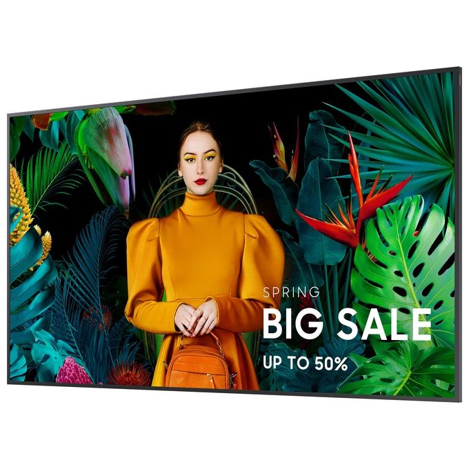 Samsung QH43C Pannello per Segnaletica Digitale 43'' 4K Ultra HD 700 cd-m² LCD Wi-Fi Tizen 24-7 colore Nero