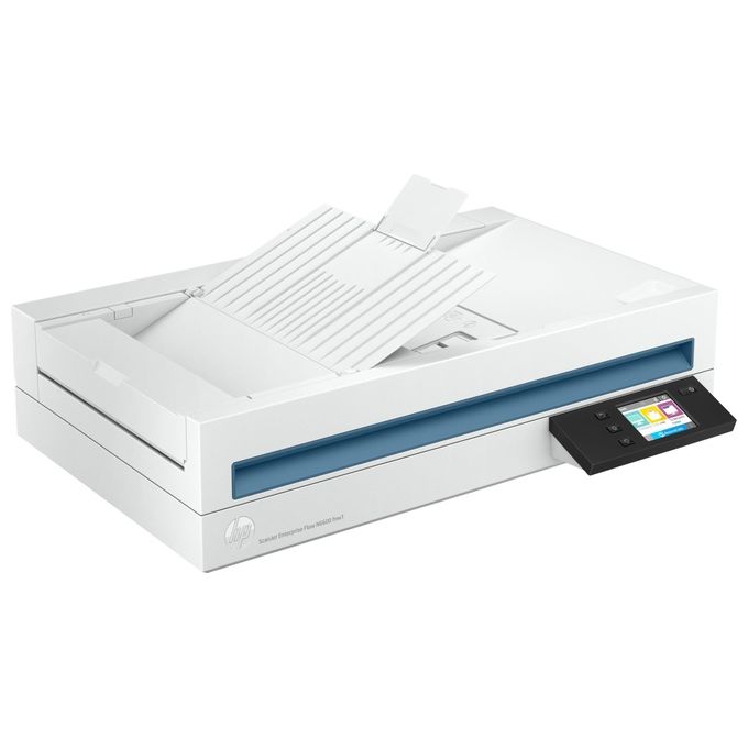 HP 20G08A#B19 ScanJet Enterprise Flow N6600 fnw1 Scanner Piano ADF 1200x1200 DPI A4 50 ppm Wi-Fi Ethernet colore Bianco