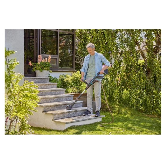 Gardena 14845-20 Tubo di prolunga per AquaBrush Lunghezza 53 cm Materiale Alluminio e Plastica colore Argento
