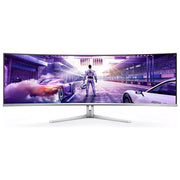 Philips 49M2C8900L-00 Evnia Monitor Gaming Curvo 49'' QD-OLED Dual QHD 5120x1440 144 Hz 0,03 ms HDR400 AMD FreeSync Premium Pro colore Bianco