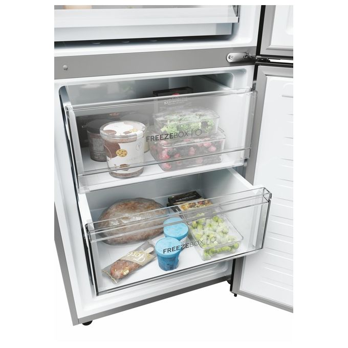Haier HDPW3620DNPD Serie 3 PRO Frigorifero Combinato 406 L 205 cm Classe D 35 dB Total No Frost Wi-Fi colore Dark Inox