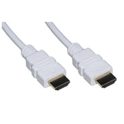 Link cavo hdmi 4kx2k per pc, notebook, hdtv, ecc contatti dorati mt 0,5 colore Bianco
